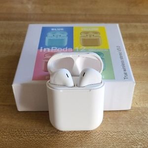 WHITE Wireles Bluetooth Earpone Handsfree Universal
